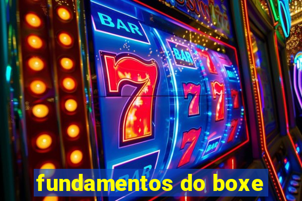 fundamentos do boxe